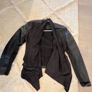Vegan leather jacket
